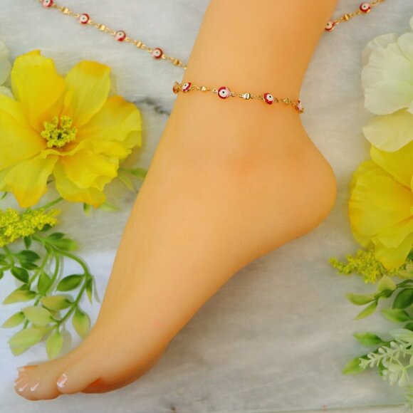Minimalist Anklet, Sleek & Modern Design, Women’s Fashion, YC110012-A - Picture 3 of 10